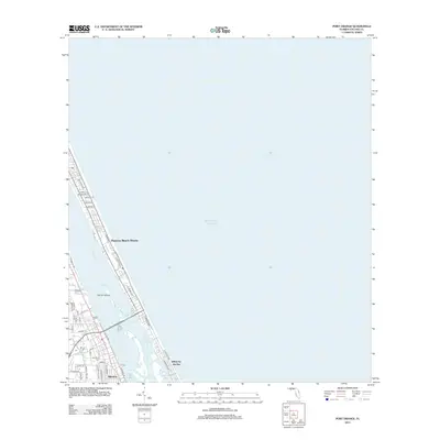 2012 Map of Port Orange, 2012 Print