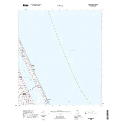 2018 Map of Port Orange, 2018 Print