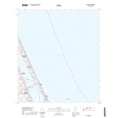 2021 Map of Port Orange, 2021 Print