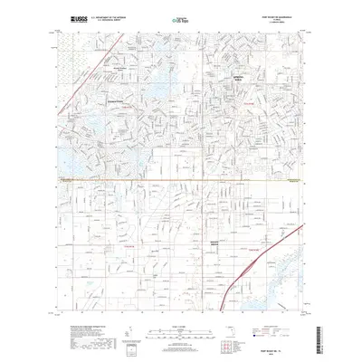 2018 Map of Port Richey NE, 2018 Print