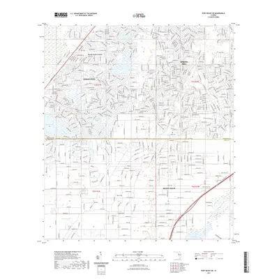 2021 Map of Port Richey NE, 2021 Print