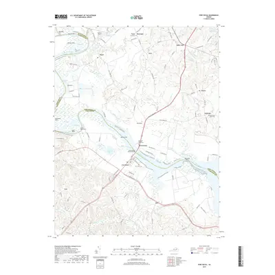 2019 Map of Port Royal, 2019 Print