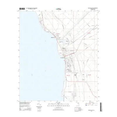 2015 Map of Port Saint Joe, 2015 Print