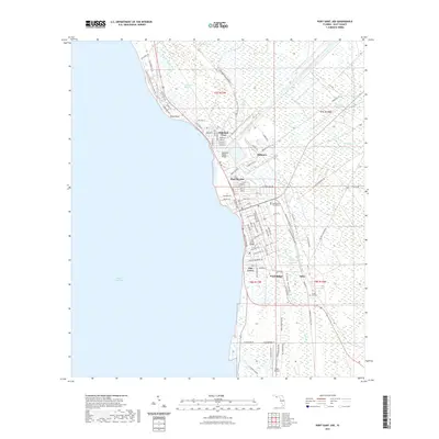2021 Map of Port Saint Joe, 2021 Print