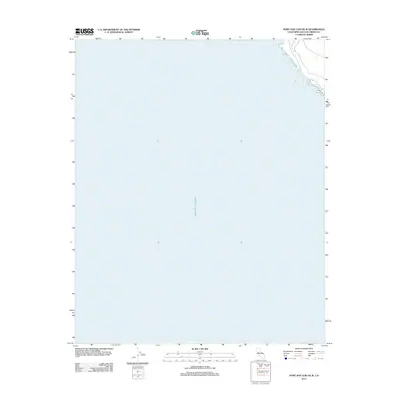 2012 Map of Port San Luis OE W, 2012 Print