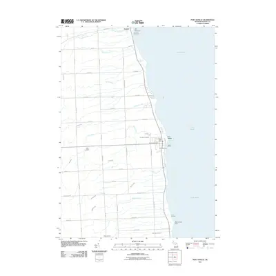 2011 Map of Port Sanilac, 2011 Print