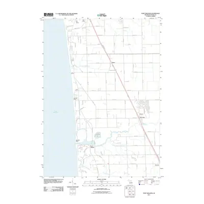 2011 Map of Port Sheldon, 2011 Print