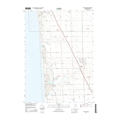2014 Map of Port Sheldon, 2014 Print