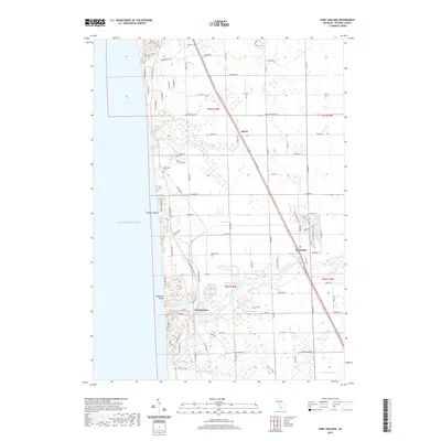 2019 Map of Port Sheldon, 2019 Print
