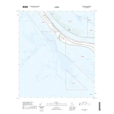 2020 Map of Port Sulphur, 2020 Print