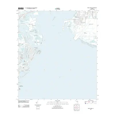 2012 Map of Port Tampa, 2012 Print