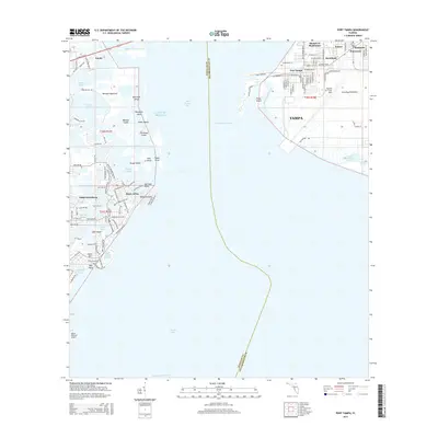 2015 Map of Port Tampa, 2015 Print
