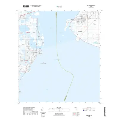 2018 Map of Port Tampa, 2018 Print