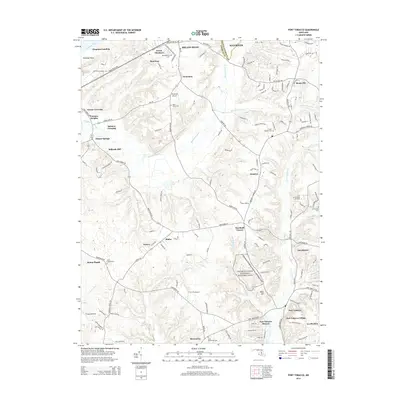 2014 Map of Port Tobacco, 2014 Print