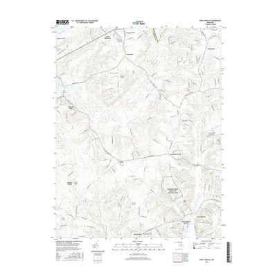 2016 Map of Port Tobacco, 2016 Print