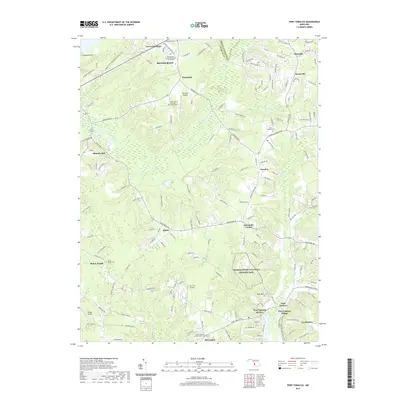 2019 Map of Port Tobacco, 2019 Print