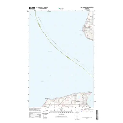 2014 Map of Port Townsend North, 2014 Print