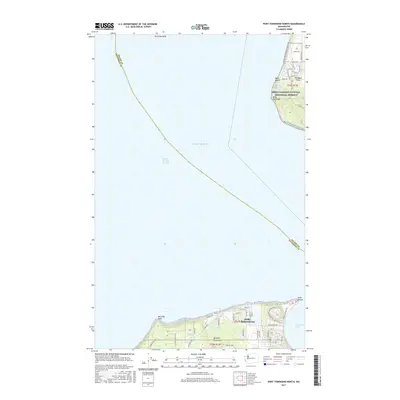 2017 Map of Port Townsend North, 2017 Print