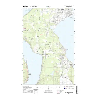 2017 Map of Port Townsend South, 2017 Print