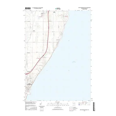 2016 Map of Port Washington East, 2016 Print