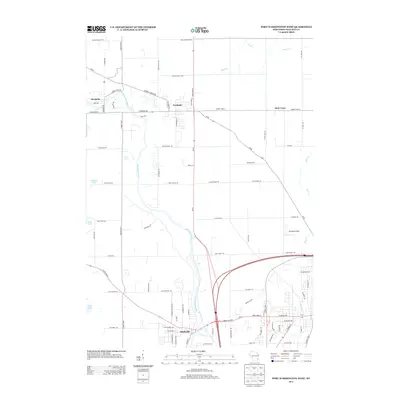 2013 Map of Port Washington West, 2013 Print