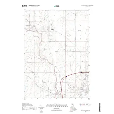 2018 Map of Port Washington West, 2018 Print