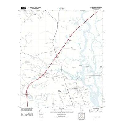 2011 Map of Port Wentworth, 2011 Print