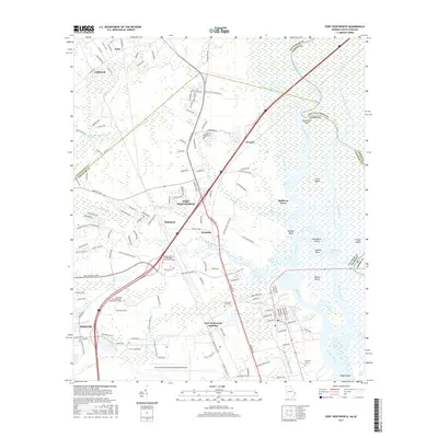2017 Map of Port Wentworth, 2017 Print