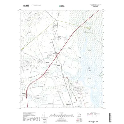 2020 Map of Port Wentworth, 2020 Print