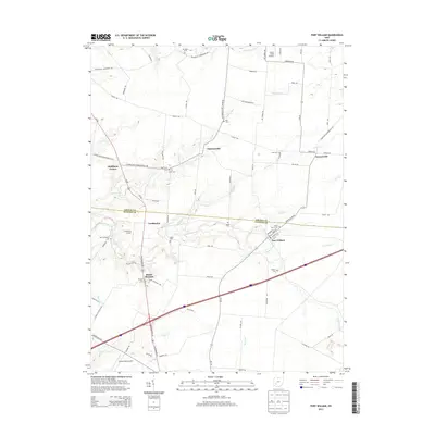 2013 Map of Port William, 2013 Print