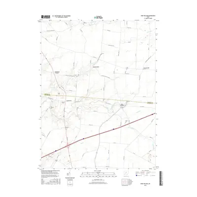 2016 Map of Port William, 2016 Print