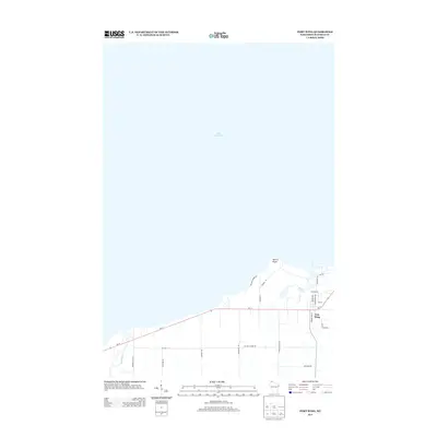2013 Map of Port Wing, 2013 Print