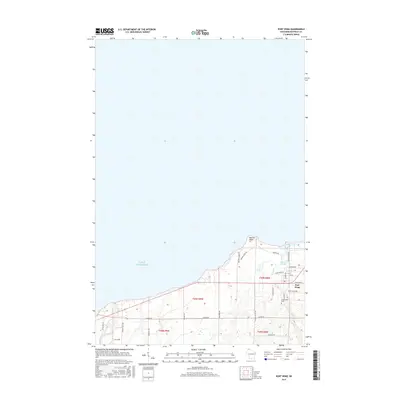 2015 Map of Port Wing, 2015 Print