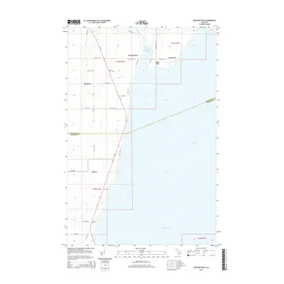 2014 Map of Portage Entry, 2014 Print