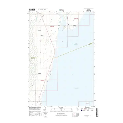 2017 Map of Portage Entry, 2017 Print