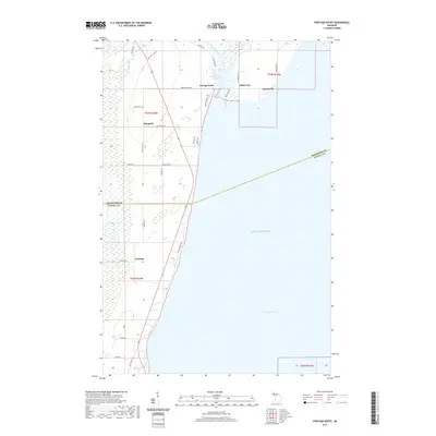 2019 Map of Portage Entry, 2019 Print