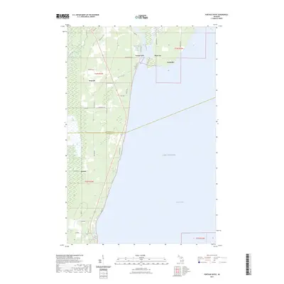 2023 Map of Portage Entry, 2023 Print