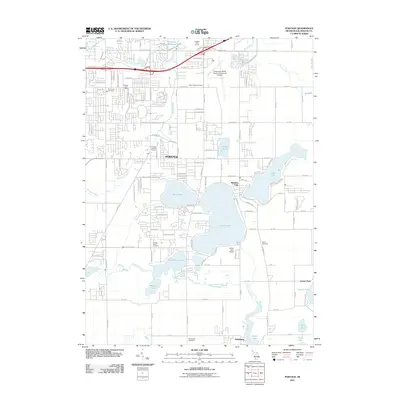 2011 Map of Portage, 2011 Print