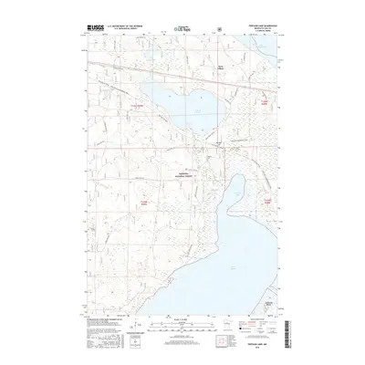 2016 Map of Portage Lake, 2016 Print