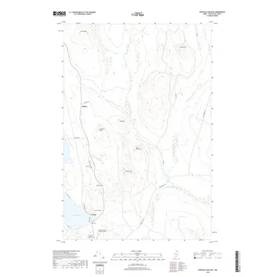 2018 Map of Portage Lake East, 2018 Print