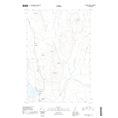 2021 Map of Portage Lake East, 2021 Print