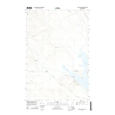 2014 Map of Portage Lake West, 2014 Print
