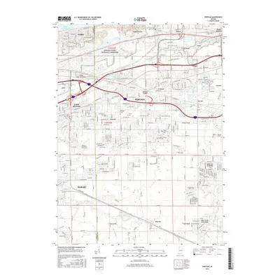 2016 Map of Portage, 2016 Print