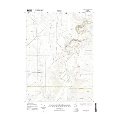 2016 Map of Portageville, 2016 Print