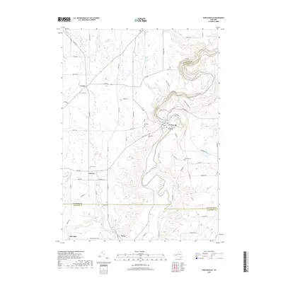 2019 Map of Portageville, 2019 Print