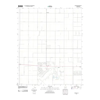 2010 Map of Portair, 2010 Print