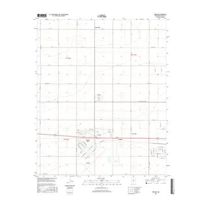 2017 Map of Portair, 2017 Print