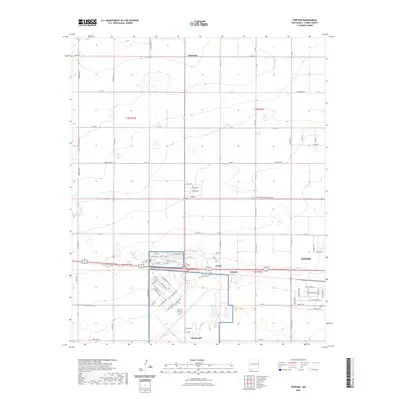 2023 Map of Portair, 2023 Print