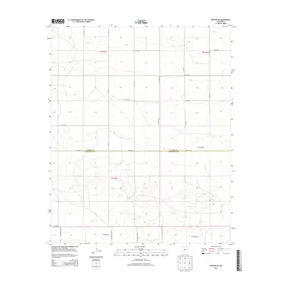 2013 Map of Portair SW, 2013 Print