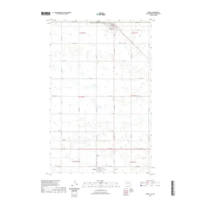 2020 Map of Portal, 2020 Print